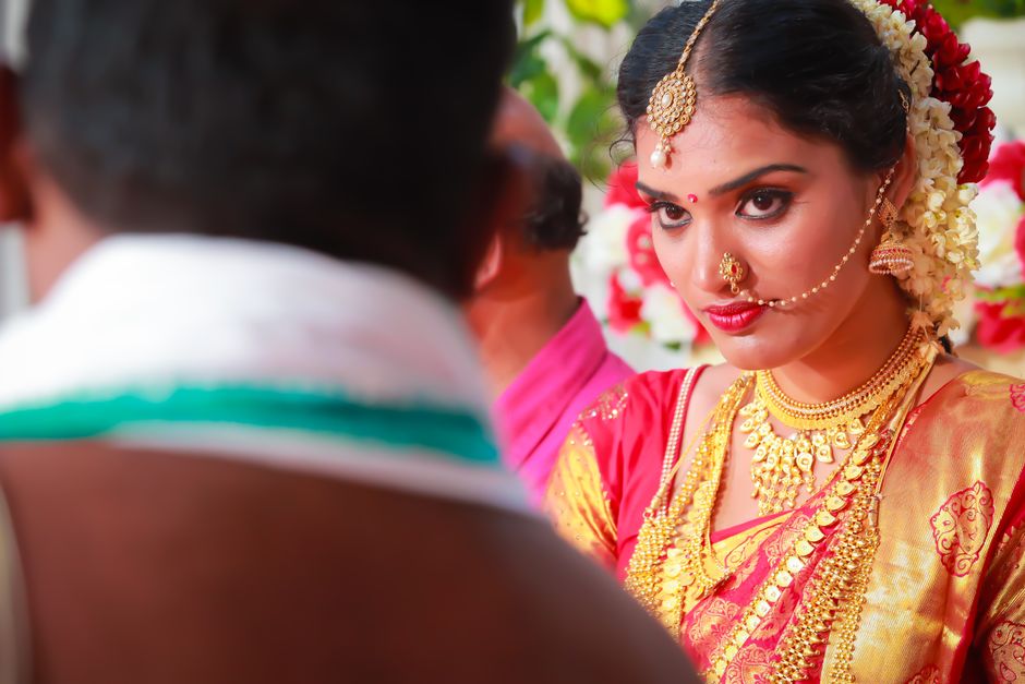 Kerala bridal makeup trial at Bloom Beauty Bar, MG Road