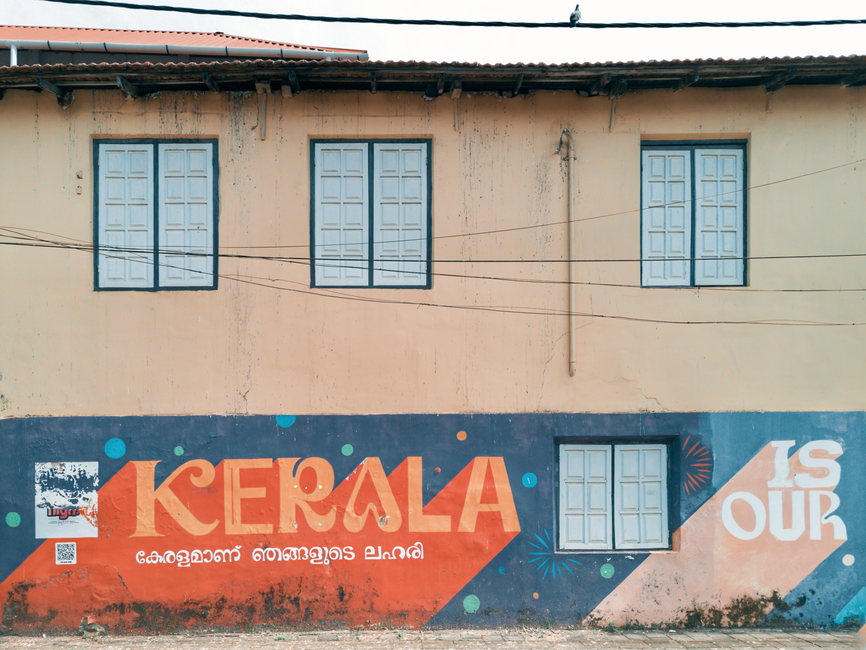 Fort Kochi Street Art Walk in Kochi